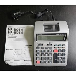 Casio Inc. HR-100TM mini desktop printing Calculator,Multicolor